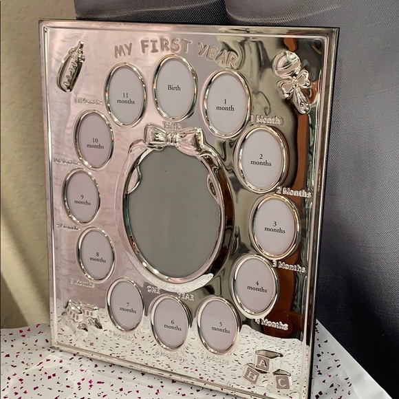 NEW Bright Future Baby’s 1st Year picture Frame